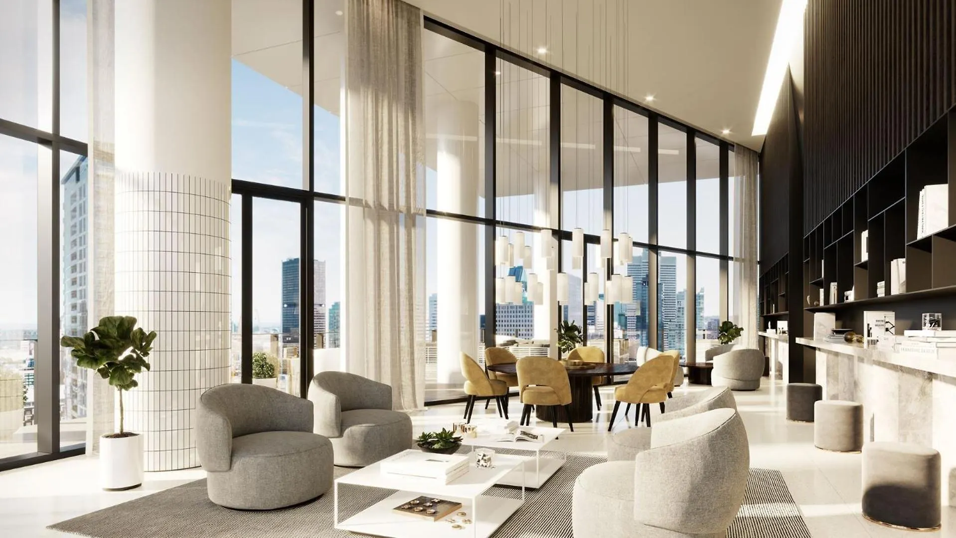 アパート Nice Furnished Condo Downtown - Quartier Des Spectacles モントリオール